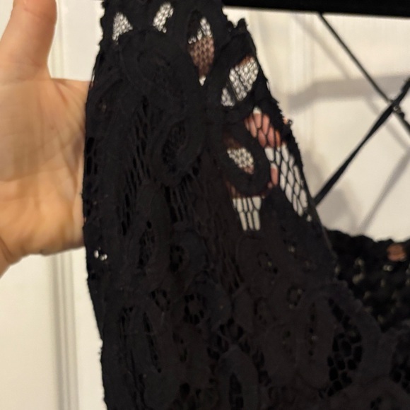 Free People Black Lace Dress - Picture 4 of 16